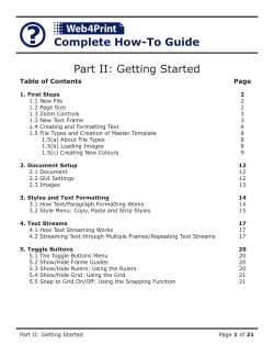 Getting Started