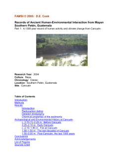 Records of Ancient Human-Environmental Interaction from