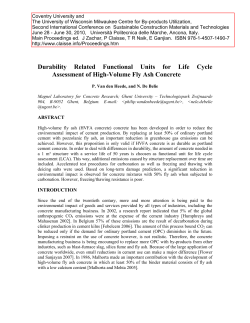 Durability Related Functional Units for Life Cycle