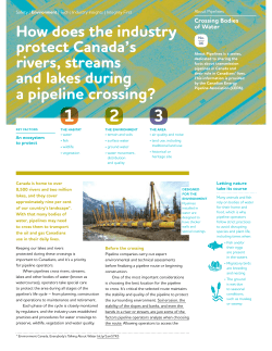 How does the industry protect Canada`s rivers