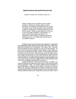 american indian adolescent inhalant use