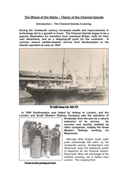 The Wreck of The Stella: Titanic of The Channel Islands