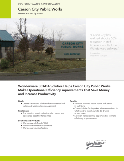 Carson City Public Works
