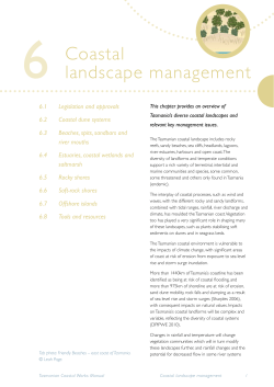Coastal landscape management - Department of Primary Industries