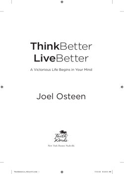 LiveBetter - FaithWords