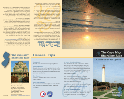 The Cape May Shoreline Ride - Pinelands Preservation Alliance