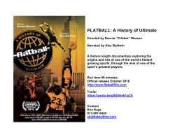 Flatball Press Kit - Carmel International Film Festival