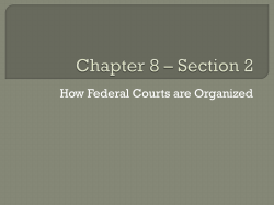 US District Courts