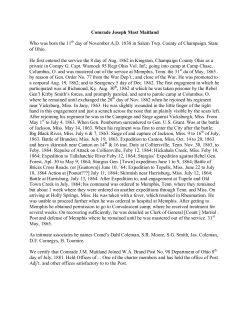 GAR Surname M - Champaign County Library