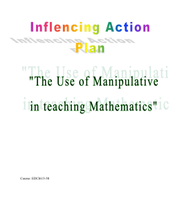 EDCI 613 IAP Example Two