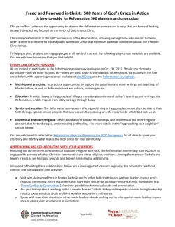 How-to-guide for planning and promotion