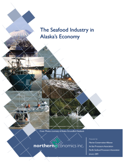 The Seafood Industry in Alaska`s Economy