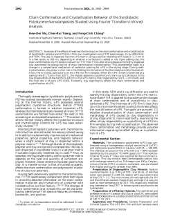 Chain Conformation and Crystallization Behavior of the Syndiotactic