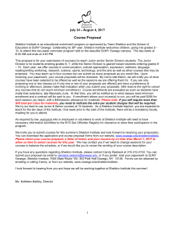 Course Proposal