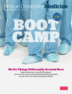 2014 - Boston University Medical Campus