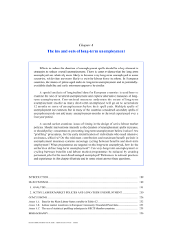 The ins and outs of long-term unemployment