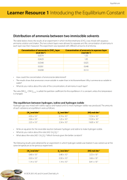 OCR A Level Chemistry A Delivery Guide