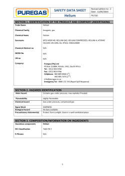 Helium - Puregas