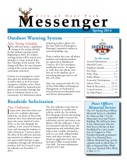 Outdoor Warning System Roadside Solicitation