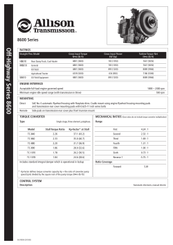 8000 - Allison Transmission
