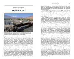 Afghanistan 2012