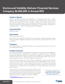 Financial Services Company