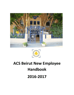 here - American Community School Beirut