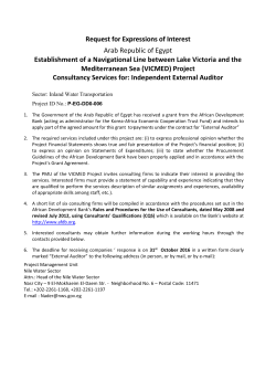 Egypt - African Development Bank