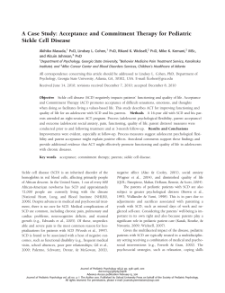 A Case Study: Acceptance and Commitment