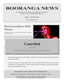 Newsletter May - June 2011 - Faculty of Arts and Education