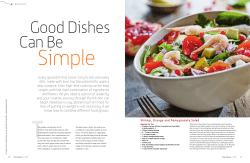 Every good dish has a love story to tell, and every dish