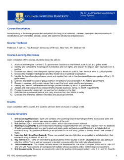 Course Description Course Textbook Course Learning