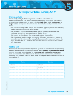 The Tragedy of Julius Caesar, Act V