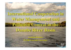 International Cooperation in Water Management and