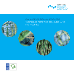 DRP Brochure - Danube Regional Project