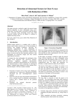 Detection of Abnormal Texture in Chest X