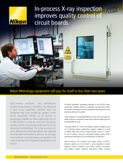 In-process X-ray inspection improves quality control of circuit boards