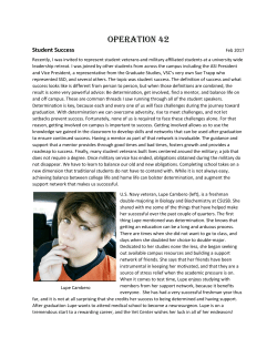 Operation 42: Student Success