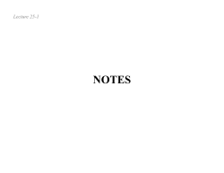 notes - Purdue Physics