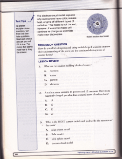 i "L* "rrd \ " the atom?