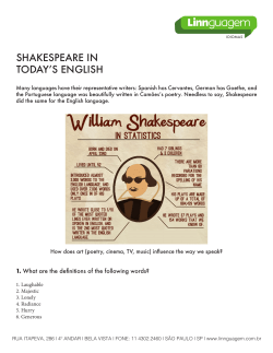 shakespeare in today`s english