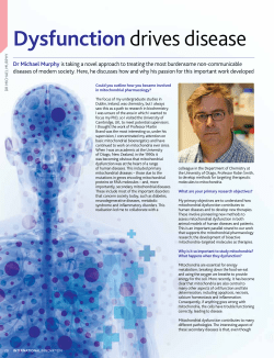 Mitochondria: Powerhouse in medicine