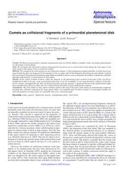 Comets as collisional fragments of a primordial planetesimal disk
