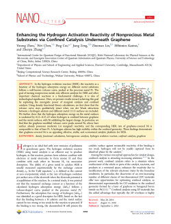 Enhancing the hydrogen activation reactivity of non