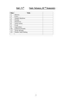 2nd Semester - Uday Pre