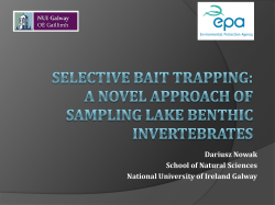 Selective Bait Trapping: A Novel Approach of