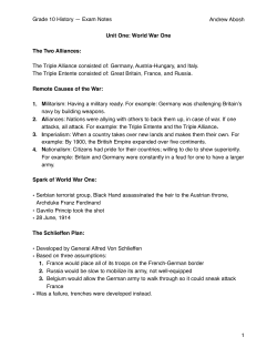 History - Andrew Abosh