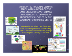 Effects of aerosols on water and carbon cycles