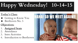 Happy Wednesday! 10-14-15