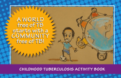 A WORLD free of TB starts with a COMMUNITY free of